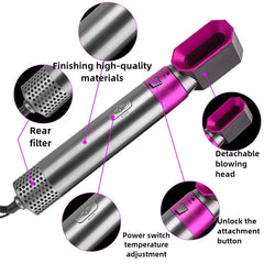 Hot Air Brush 5-in-1